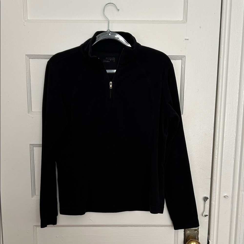 Columbia lightweight fleece, 3/4 zip, women's small/petite